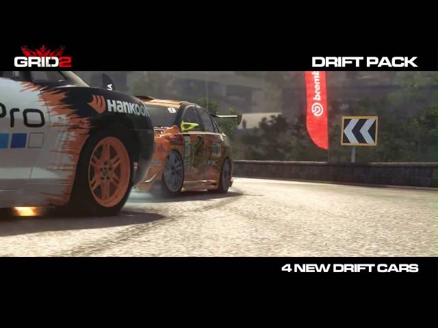 10 novas imagens de GRID 2 Drift Pack