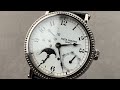 Patek Philippe 5015 Moonphase Officer&#39;s Watch (5015G) Patek Philippe Watch Review