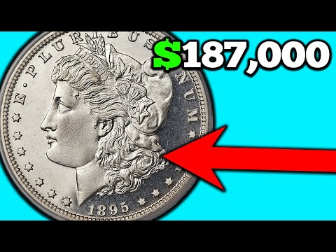 1895 Silver Morgan Dollar Coins Worth Money!