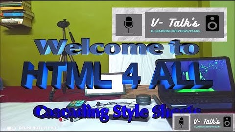 HTML for All Series - Cascading Style Sheets(Part 1) Tutorial Part 8