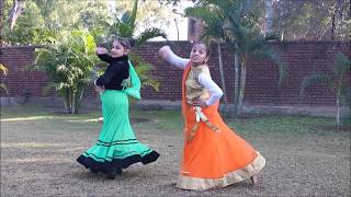 Dance on Radha Krishna New serial Raasleela song by sanvi & Ananya