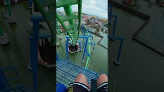 Dragon Roller Coaster POV Energylandia #dragon #energylandia #rollercoaster #vekoma #shorts