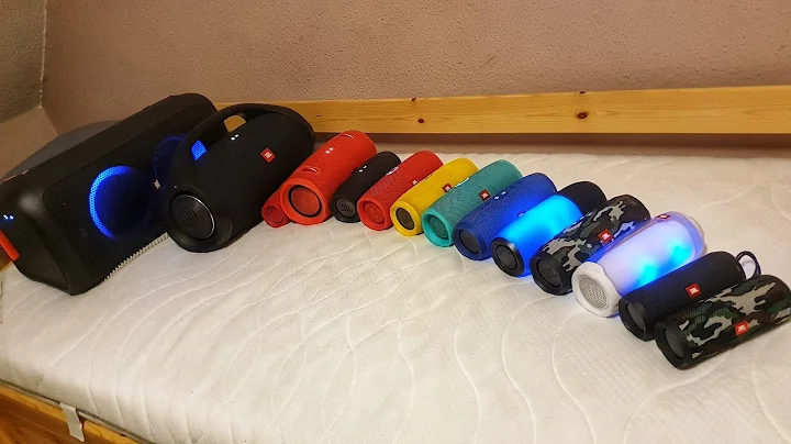 14 JBL Speakers Connect+!!! JBL Boombox + Charge 4/3 + Xtreme 2 + Partybox 100 + Pulse 4/3 + Flip 4!