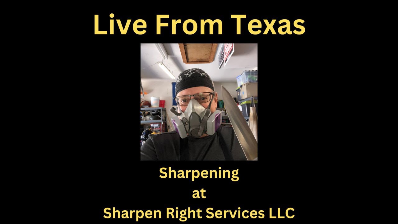 Sharpening Salon shears @ Sharpen Right Services LLC - League City, Texas