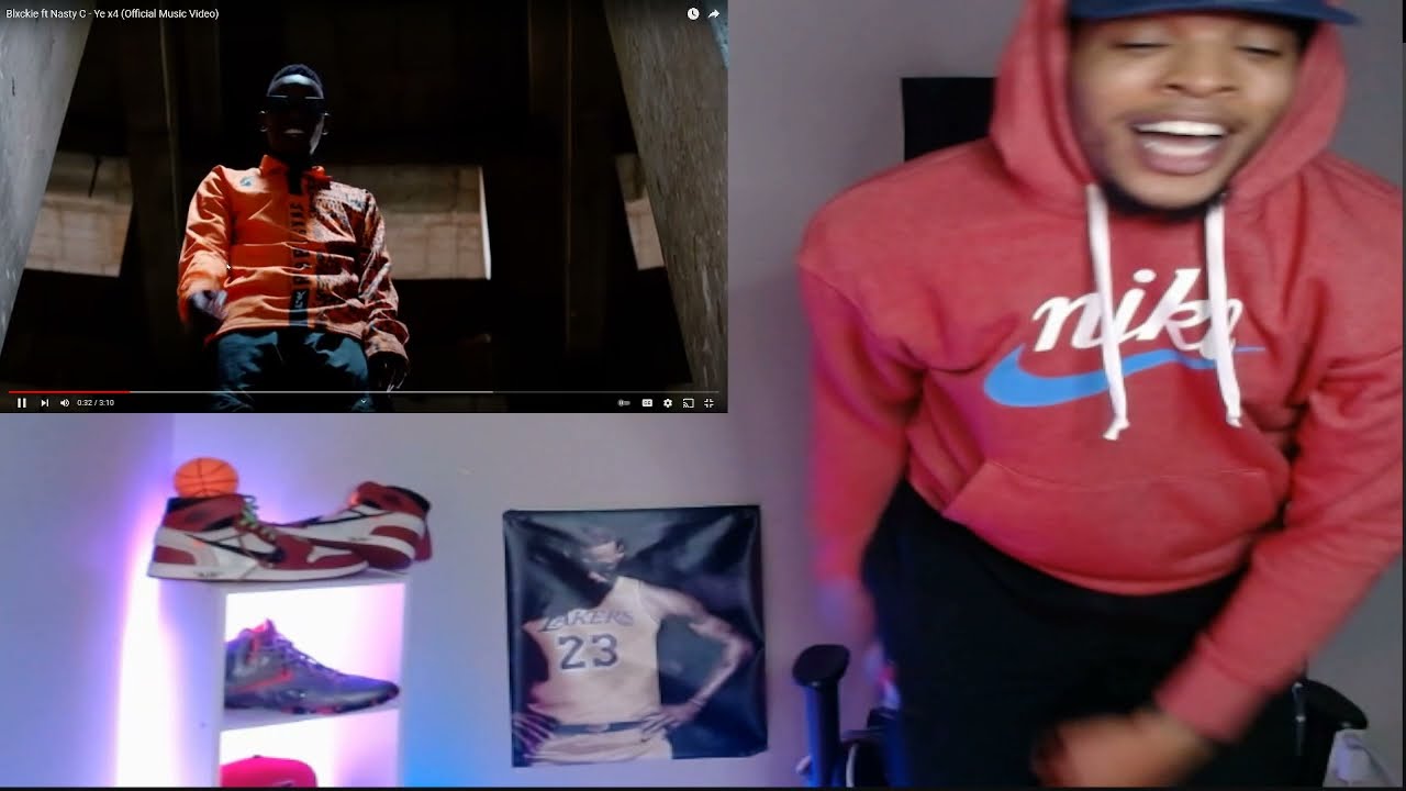 SOUTH AFRICA SO LIT! BLXCKIE FT. NASTY C - YE x4 (REACTION)