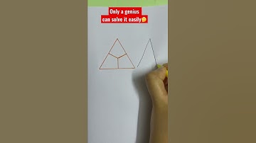 Only a genius can solve it easily🤔 #math #tutor #shorts #youtube #mathtrick #genius #youtuber