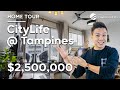 CityLife @ Tampines : 3 Bedroom Duplex Penthouse Home Tour in District 18 ($2.3M, Singapore Condo)