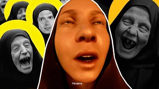 Possessed Nun Experiences Surreal Horror