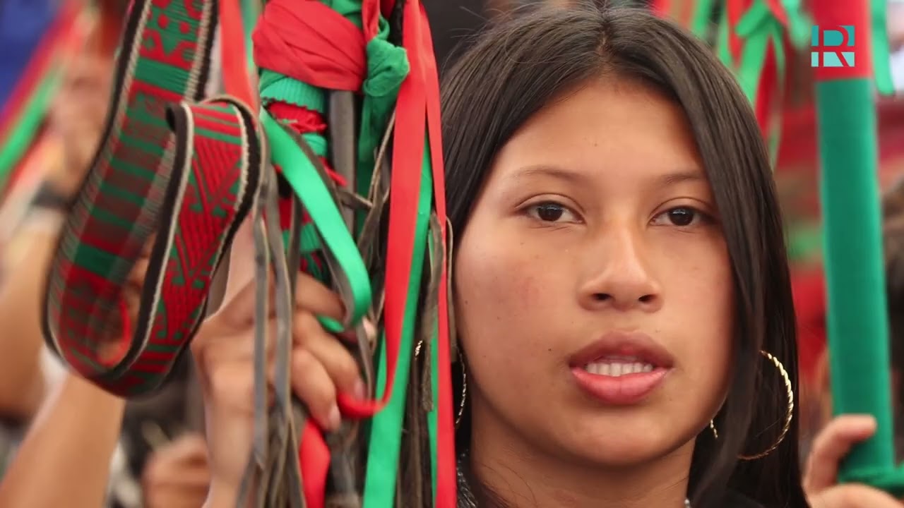 El bastón de mando, el bastón de la paz: la fuerza de la Guardia Indígena  en Colombia - Revista RAYA
