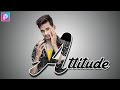 Attitude Letter Portrait | PicsArt Editing Tutorial Step by Step in Hindi - SK EDITZ