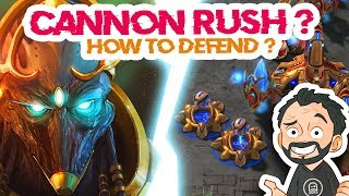 How To Defend A Cannon Rush? Without Micro - Starcraft 2