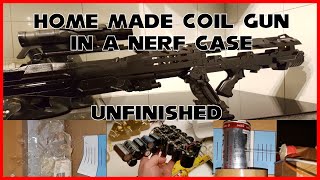 Project coil gun (unfinished) too dangerous!