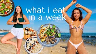 what I eat in a week | 100g of protein every day (life changing)