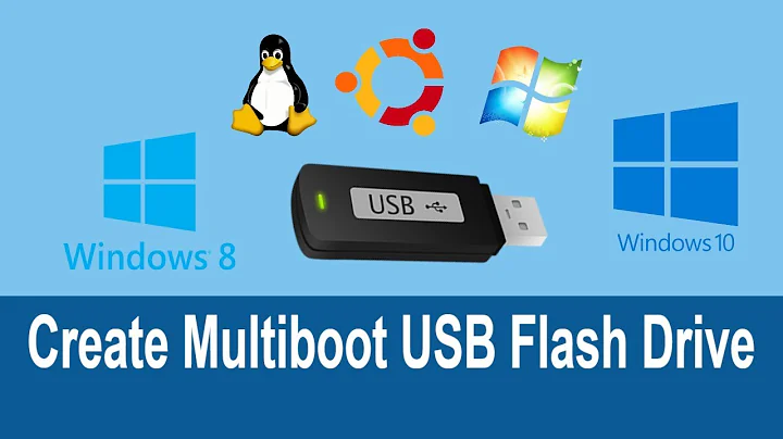 How to Create MultiBoot USB Flash Drive with Multiple OS for Free
