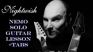 Nightwish - Nemo Solo Guitar Lesson + TABS!