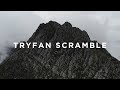 Tryfan North Ridge Face Scramble - Epic wild camping in Snowdonia