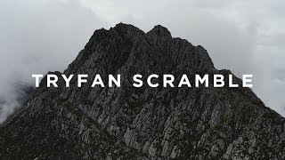 Tryfan North Ridge Face Scramble - Epic wild camping in Snowdonia