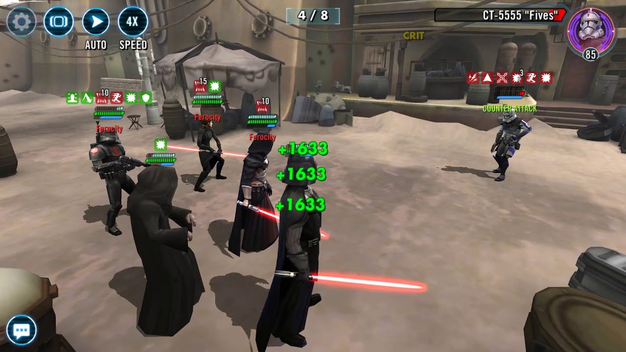 SWGOH, Places of Power, Mythic Tier YouTube