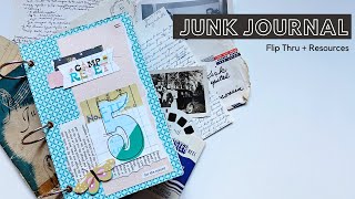 Junk Journal | Flip Thru | Resources