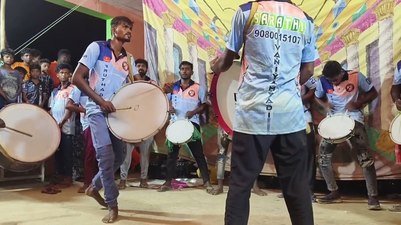 Bruntha drums Vaniyambadi sarathi 👉👉👉9080015107 📞📞📞9751332177👈👈👈 vaniyambadi program