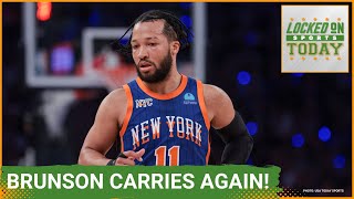 Jalen Brunson carries the New York Knicks again against the Indiana Pacers!