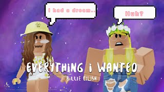 Everything I wanted || roblox lyric prank ||