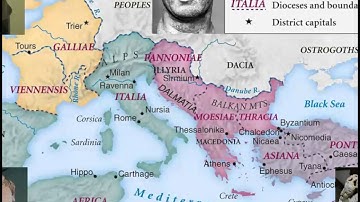 Roman History 26 - Diocletian And The Tetrarchy 292-308 AD