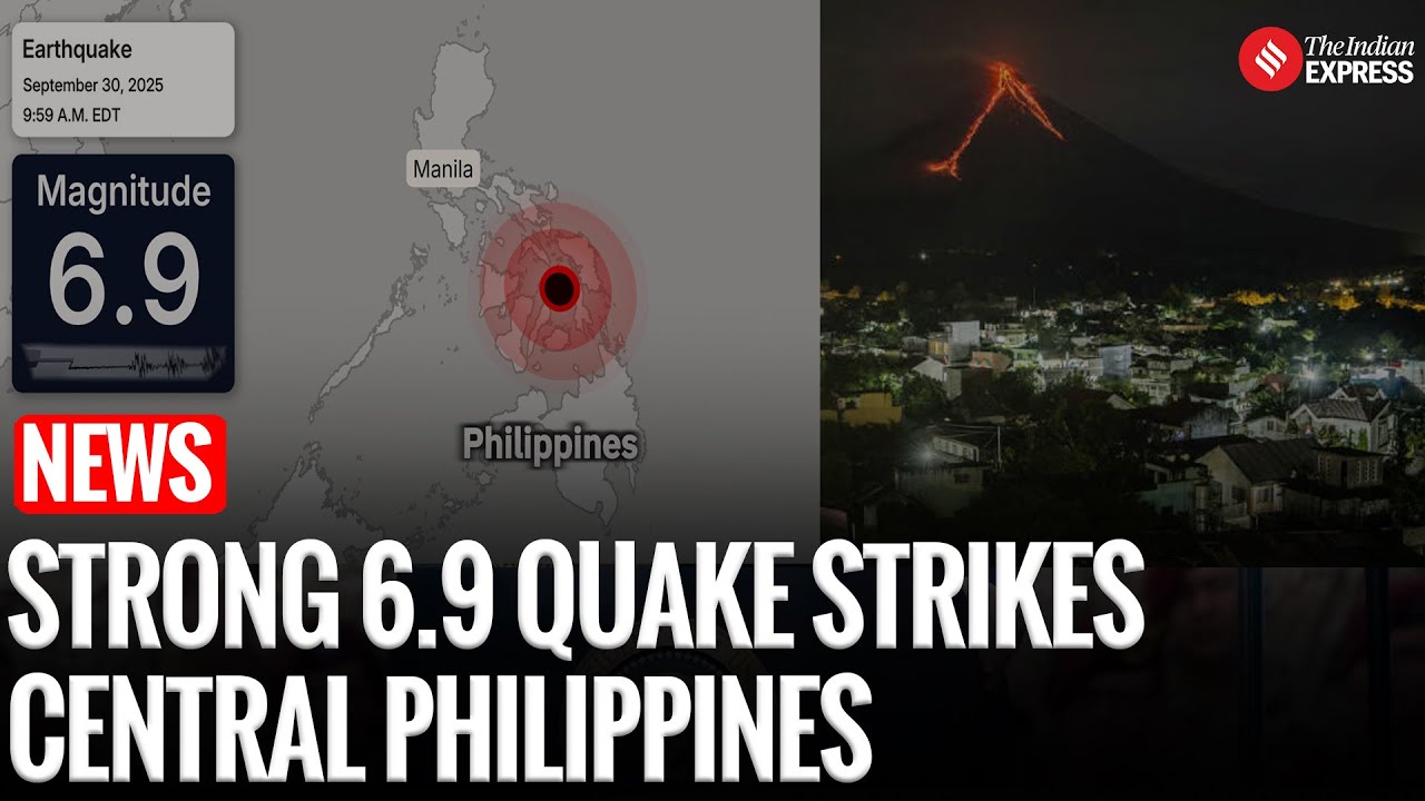 Strong 6.9-Magnitude Earthquake Strikes Central Philippines, Officials Say No Tsunami Expected