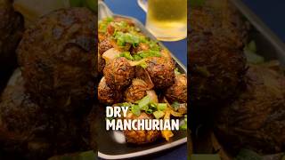 Delicious Dry Veg MANCHURIAN Recipe - Easy to make  APPETIZER food foodshorts youtubeshorts