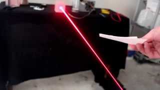 Building A Burning Laser From An Old Computer!!!