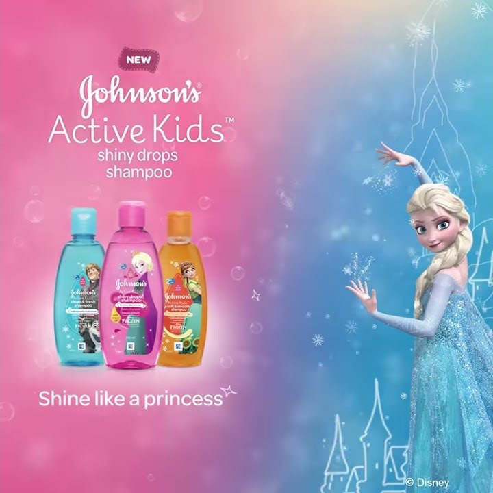 Download lagu Johnson's Active Kids shampoo - Disney Frozen association Elsa Micro Video