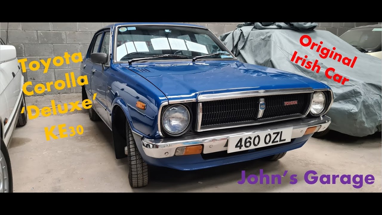 Toyota Corolla Deluxe KE30 : John's Garage