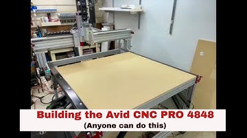 Building the Avid CNC PRO 4848 4