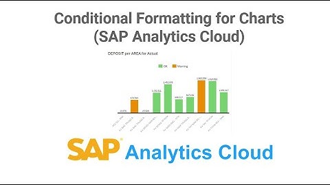 [SAP - SAC] Conditional Formatting for Charts (SAP Analytics Cloud)