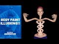 Body paint illusions by kika studio