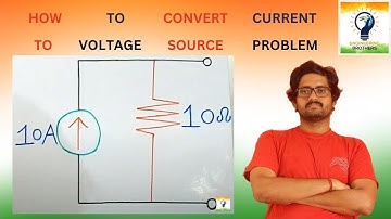 How to convert current source to voltage one