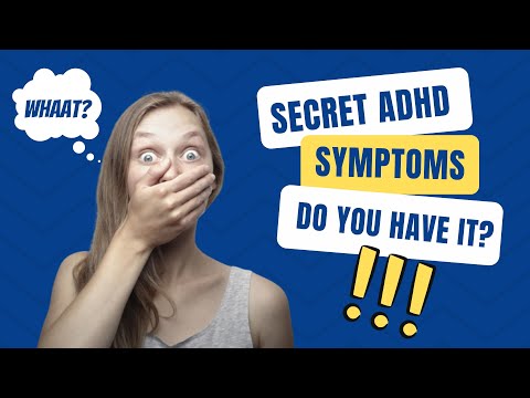 Hidden SYMPTOMS of ADHD | Secret ADHD Symptom | Do you Have it? thumbnail