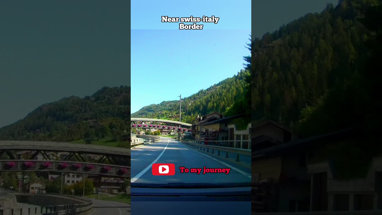 ⁣unimaginable road and landscape arround #switzerland #shorts #travel #italy #india #short #subscribe