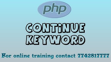 continue in php in hindi
