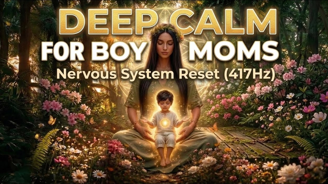 Deep Calm for Boy Moms 🌿 Nervous System Reset (417Hz)