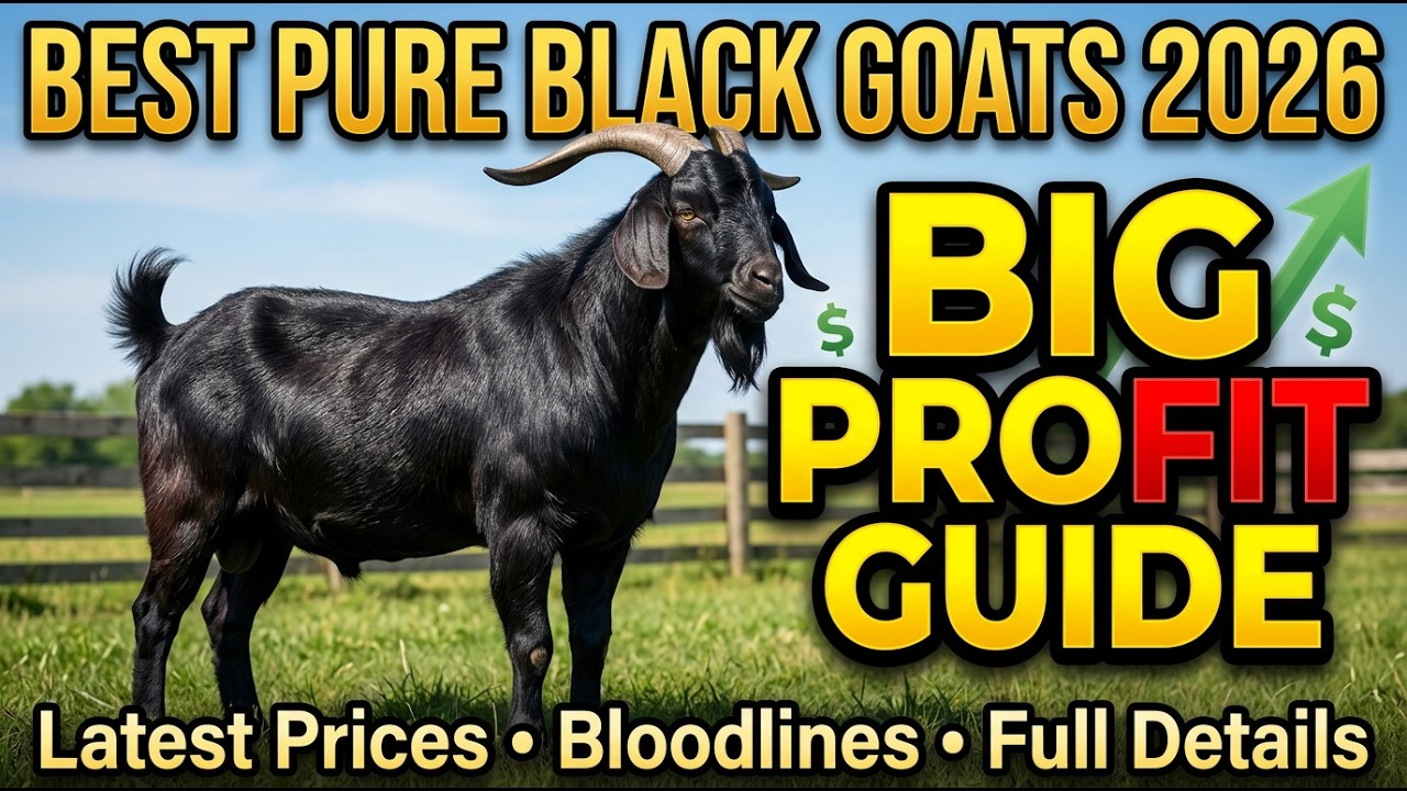 Best Pure Black Bangle Goats 2026: Full Details, Bloodlines, Latest ...