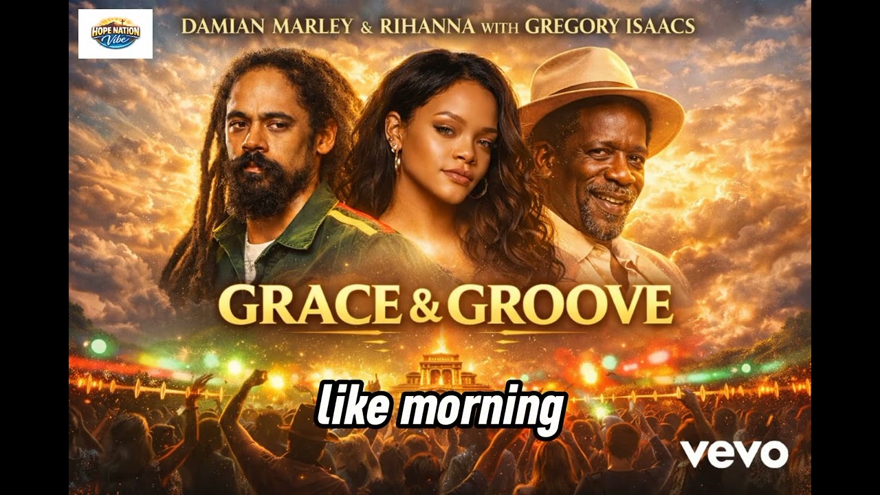 GRACE AND GROOVE _Demian Marley ft Rihanna and Gregory Isaacs (Official Reggae Lyrics download)