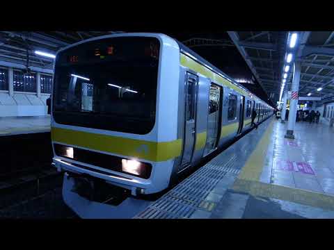 総武線209系C505編成 三鷹行き 秋葉原発車