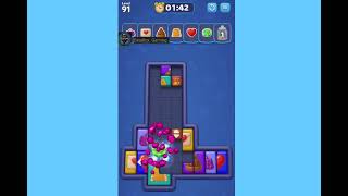 Picture Block Jam Level 91. Walkthrough Gameplay