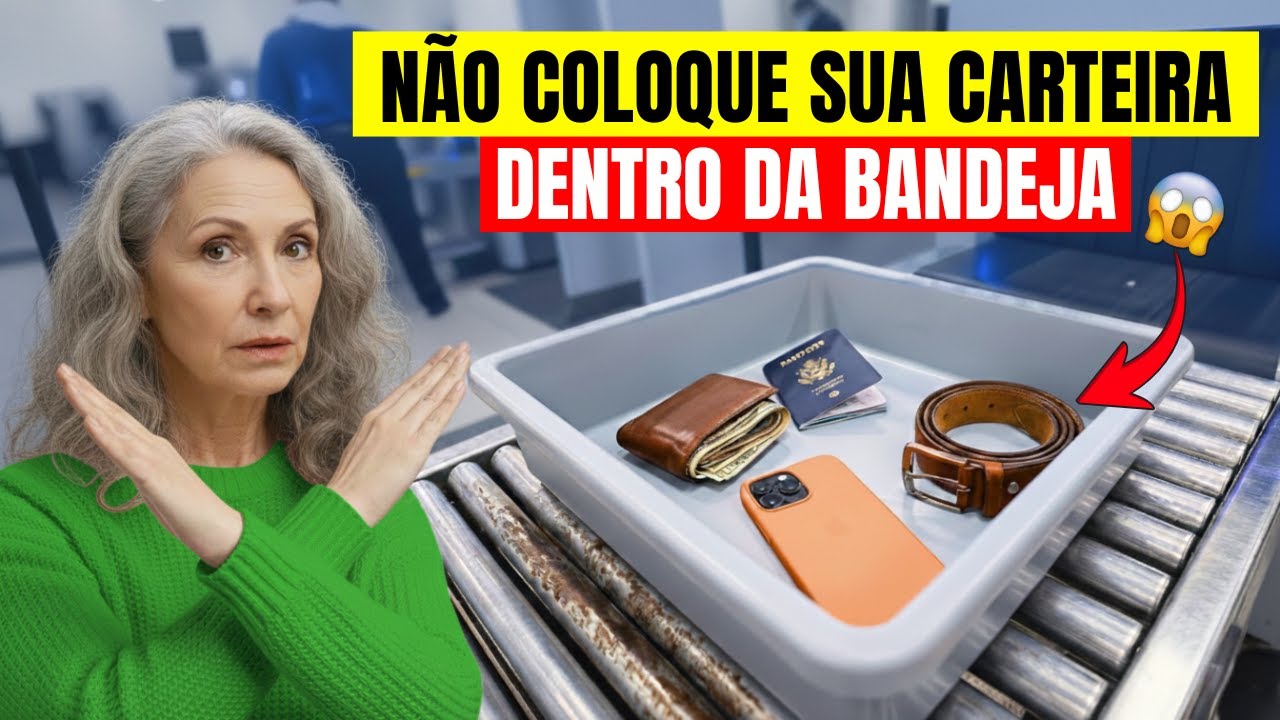 Os Aeroportos Parecem Seguros… Até Você Ver Esses Golpes Discretos (Alerta 2026)