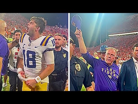 ON-FIELD Reaction of LSU vs Clemson (HIGHLIGHTS)