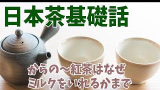 日本茶基礎知識の復習×静岡茶と深蒸し煎茶の話×紅茶の抗酸化力とミルクを入れる理由は●●の話【日本茶インストラクター&日本茶アドバイザー】