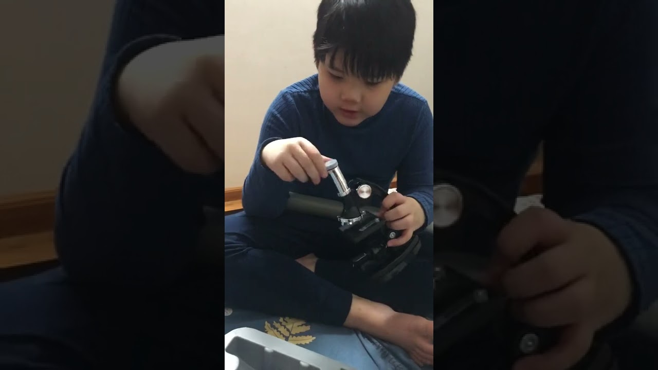 Đập hộp đồ chơi kính hiển vi Micropro 95 Piece Microscope Set 