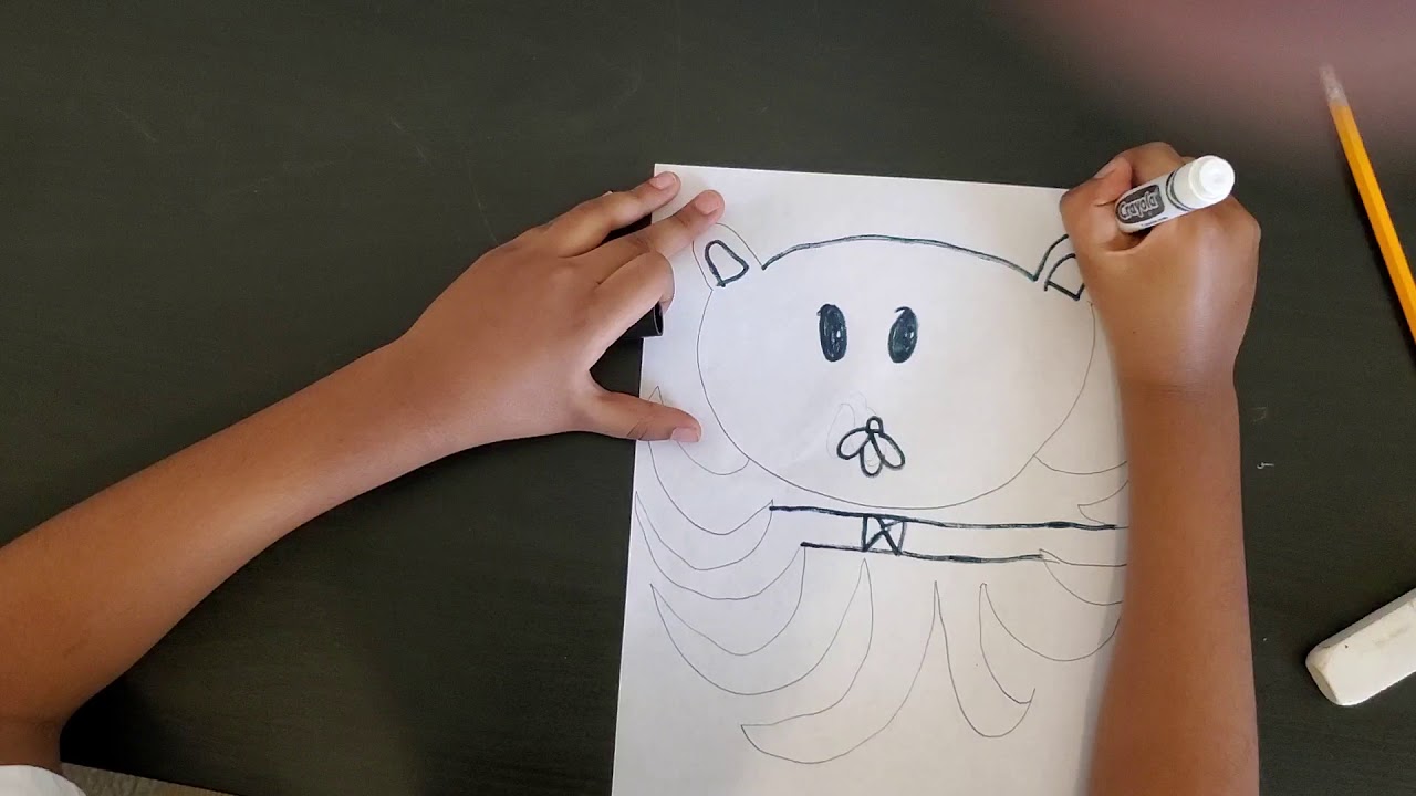 How to draw Professor Inkling from Octonauts - YouTube