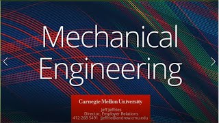 CMU Talent Insider: Mechanical Engineering at Carnegie Mellon University
